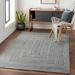 Billingshurst 8' x 10' Modern Dark Brown/Light Gray/Medium Gray/Black/Light Slate Area Rug - Hauteloom