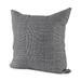 Ramone 14 x 26 White and Black Fabric Decorative Pillow Cover