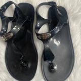 Michael Kors Shoes | Mk Jelly Sandals. | Color: Black | Size: 8
