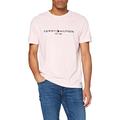 Tommy Hilfiger Men's Tommy Logo TEE T-Shirt, Light Pink, L