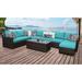 Kathy Ireland River Brook 9-piece Outdoor Wicker Patio Furniture Set