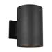 AllModern Dylan Outdoor Flush Mount Aluminum/Metal in Black | 9 H x 6 W x 6 D in | Wayfair 3A7280667991480FB0AF8ED9C8362ED1