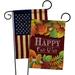 Breeze Decor Happy Fall Y All 2-Sided Polyester 18.5 x 13 in. Garden Flag in Red | 18.5 H x 13 W in | Wayfair BD-HA-GP-113005-IP-BOAA-D-US15-BD