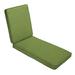 Birch Lane™ Outdoor Sunbrella Seat/Back Cushion Acrylic in Green | 3 H x 78 D in | Wayfair D78549E3C95344CB873A3D166B2C60C1