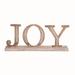 The Holiday Aisle® Wood Joy Beaded Decor Wood in Brown | 6.3 H x 3.15 W x 16.14 D in | Wayfair CBD666C10173401FAFB57B2AA59F60B3