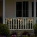 Arlmont & Co. Conesville Solar Sconce Lights Outdoor, Solar Powered Deck Lights Waterproof, Automatic Decorative, Deck, Patio, Stairs, Yard, Steps | Wayfair