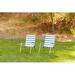 Omnicore Designs New Standard Folding Camp/Lawn Chair (2 Pack) Metal in Blue | 35 H x 25.6 W x 23.3 D in | Wayfair 850008244599