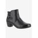 Women's Dawnta Boots by Easy Street® in Black Pleated (Size 8 1/2 M)