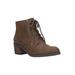 Women's Sarina Booties by Bella Vita in Brown (Size 9 M)