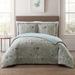 Style 212 Bedford Blue Comforter Set by Pem America in Blue Blush (Size TWINXL)
