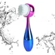 Brosse nettoyante manuelle pour le visage brosse nettoyante pour le visage 3D poils doux