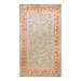 Overton Hand Knotted Wool Vintage Inspired Modern Contemporary Eclectic Light Blue Area Rug - 8' 3" x 14' 2"