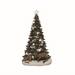 Transpac Resin Green Christmas Light Up Musical Tree Decor