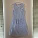 J. Crew Dresses | J. Crew Ponte Knit Striped Dress With Pockets | Color: Blue/White | Size: Xxs