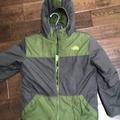 The North Face Jackets & Coats | Boys North Face Reversible Fleece Lined Jacket | Color: Black/Green | Size: Lb