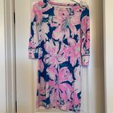 Lilly Pulitzer Dresses | Lilly Flower Dress | Color: Pink | Size: Xs