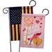 Ornament Collection Be My Valentine 2-Sided Polyester 1'5 x 1'1 ft. Garden flag in Pink | 18.5 H x 13 W in | Wayfair