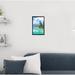 Latitude Run® South Beach Miami From Sea w/ South Pointe Park Florida Photo Art Print Black Wood Framed Poster 14X20 Paper | Wayfair