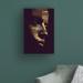 Ebern Designs Gold Vision by Design Fabrikken - Wrapped Canvas Photograph Canvas in Black/Brown/Green | 19 H x 12 W x 2 D in | Wayfair