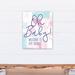 Gemma Violet Navi Oh Baby Shower Canvas Art Canvas in Pink | 20 H x 16 W x 1.25 D in | Wayfair 7FEED0F43A0046A8BAAB866B58275743