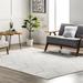 Gray 96 x 0.28 in Area Rug - Zipcode Design™ Asya Geometric Ivory/Area Rug Polypropylene | 96 W x 0.28 D in | Wayfair