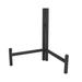 Juniper + Ivory 11 In. x 12 In. Modern Easel Black Iron - 75955