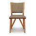 Copeland Furniture Exeter Upholste Side Chair Fabric in Red | 25.75 H x 19.25 W x 22.5 D in | Wayfair 8-EXE-50-03-Linen Sesame