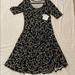 Lularoe Dresses | Lularoe Nicole Dress | Color: Black/White | Size: Xxl