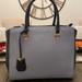Coach Bags | Michael Kors Blue 2-Tone Leather Signature Bag | Color: Blue | Size: Os