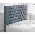 The Furniture Bazaar Chesterfield Floor Standing Upholstered Headboard (4ft6 Double)