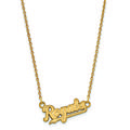 Women's Kansas City Royals 18'' 10k Yellow Gold Small Team Pendant Necklace