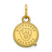 Women's Milwaukee Brewers 14k Yellow Gold Extra Small Pendant