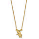 Women's Chicago White Sox 18'' 10k Yellow Gold Small Pendant Necklace