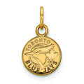 Women's Toronto Blue Jays 10k Yellow Gold Extra Small Pendant