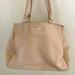 Kate Spade Bags | Kate Spade Neve Nude Leather Tote/Shoulder Bag | Color: Cream/Tan | Size: Os