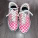 Vans Shoes | Checkerboard Comfycush Slip-Skool Shoes | Color: Pink/White | Size: 7