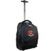 MOJO Black Harvard Crimson 19'' Premium Logo Wheeled Backpack