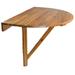 Teak Balcony Table - Prime Teak by Whitecap Teak 63034