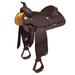 Wintec Western Semi Quarter Horse Synthetic Saddle - 17 - Brown - Regular - Smartpak