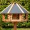 VOSS.garden Tofta - hochwertiges Vogelhaus aus Holz mit Metalldach