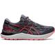 ASICS Damen Laufschuhe Damen Runningschuhe Gel-Cumulus 23 Gore-Tex, Größe 39 ½ in Schwarz/Grau/Neonrot