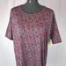 Lularoe Tops | Lularoe Irma Size Xxs (Nwt) | Color: Gray/Pink | Size: Xxs