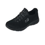 Blair Women's Skechers Summits Mesh Bungees Slip-Ons - Black - 11 - Womens