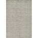 White 67 x 47 x 0.5 in Area Rug - Zipcode Design™ Elson Striped Gray/Beige Area Rug Polyester/Polypropylene | 67 H x 47 W x 0.5 D in | Wayfair