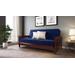 Denali Dark Cherry Queen Stratus Blue - Strata Furniture WQDEDCSB