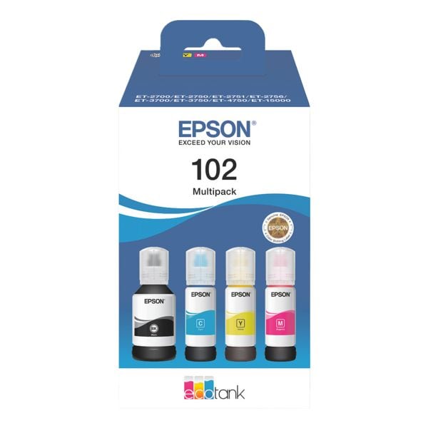 Epson Tinten-Set »102 EcoTank« schwarz Image