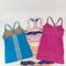 Lululemon Athletica Tops | Lululemon Lot Of 3 Yoga Workout Tanks Sz 6 | Color: Blue/Pink | Size: 6