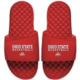 Men's ISlide Scarlet Ohio State Buckeyes Basketball Wordmark Slide Sandals