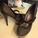 Jessica Simpson Shoes | Jessica Simpson Gray Platform Heels | Color: Gray | Size: 10