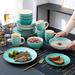 17 Stories Kaj 20 Piece Dinnerware Set, Service for 4 Ceramic/Earthenware/Stoneware in Green/Blue | Wayfair 8EA03E471BBC48E69A11BE83D92ABD4A